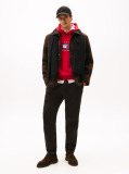 Black Harlem Tapered Pleated Twill Trousers  Men