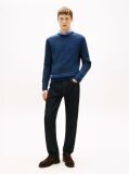 Blue Wool Blend Donegal Knit Jumper  Men