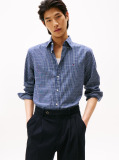 Multi TH Flex Regular Fit Tartan Shirt  Men