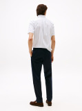 Blue Harlem Satin Relaxed Chinos  Men