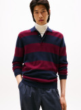 Multi Smart Casual Rugby Shirt With Cashmere  Men