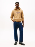 Brown Oval Graphic Hoodie  Men