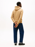 Brown Oval Graphic Hoodie  Men