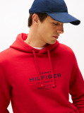 Red Oval Graphic Hoodie  Men