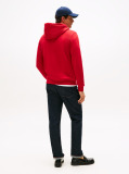 Red Oval Graphic Hoodie  Men