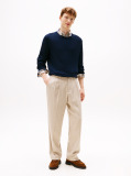 Blue Smart Casual Thermoregulating Rib-Knit Jumper  Men
