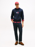Blue Flag Graphic Drawstring Hoody  Men