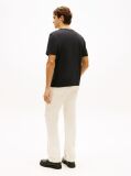 Black Logo Graphic Jersey Crew Neck T-Shirt  Men