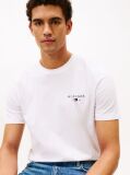 White Logo Regular T-Shirt  Men