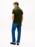 Green Regular Fit Concealed Plaquet Polo Shirt  Men