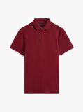 Red Regular Fit Concealed Plaquet Polo Shirt  Men