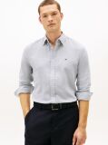 Blue Regular Fit Dobby Shirt  Men