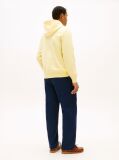 Yellow Logo Terry Drawstring Hoody  Men