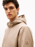 Beige Lightweight Packable Hooded Jacket  Men