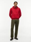 Red Back Graphic Relaxed Terry Hoody  Men