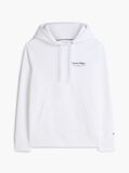 White Back Graphic Relaxed Terry Hoody  Men
