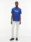 Blue Logo Graphic Jersey T-Shirt  Men