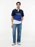 Multi Relaxed Fit Back Logo Colour-Blocked Polo Shirt  Men