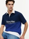 Multi Relaxed Fit Back Logo Colour-Blocked Polo Shirt  Men