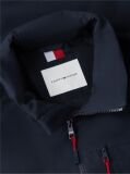 Blue Logo Collar Zip-Thru Jacket  Men