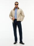 Blue Regular Fit Flex Gingham Shirt  Men