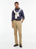 Multi Regular Fit Flex Stripe Poplin Shirt  Men