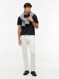 Black Performance Flex Peached Terry T-Shirt  Men