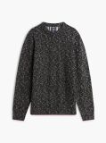 Blue New York Label Wool Blend Relaxed Jumper  Men