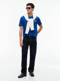Blue 1985 Graphic Jersey T-Shirt  Men
