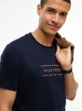 Blue Logo Interlock Knit T-Shirt  Men