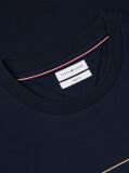 Blue Logo Interlock Knit T-Shirt  Men