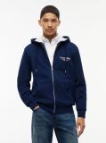 Blue Back Graphic Terry Zip-Thru Hoody  Men