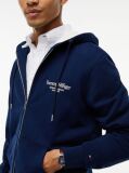 Blue Back Graphic Terry Zip-Thru Hoody  Men