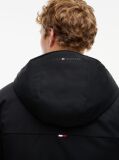 Black Performance Tech Water Repellent Padded Jacket  Men