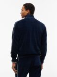 Blue Crest Velour Track Top  Men