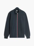 Blue Global Stripe Terry Track Jacket  Men