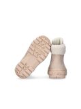 Beige Lace-Up Boots  Girls