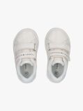 White Flag Glitter Hook And Loop Sneakers  Girls