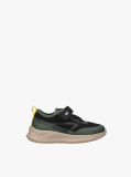 Multi Logo Mesh Lace-Up Trainers  Boys