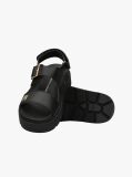 Black TH Monogram Plaque Sandals  Girls