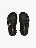 Black TH Monogram Plaque Sandals  Girls