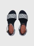 Blue Rope Wedge Sandal  Girls