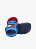 Multi Colour-Blocked Rubberised Flag Sandals  Kids Unisex