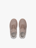 Beige Lace-Up Sneakers  Kids Unisex