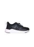 Black Low-Cut Lace Up Sneakers  Kids Unisex
