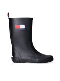Black Rain Boots  Kids Unisex