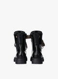 Black Lace-Up Ankle Boots  Girls