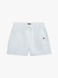 Blue Original Ithaca Stripe Mid Length Swim Shorts  Boys