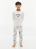 Multi Signature Peanuts® Print Jersey Pyjama Set  Kids Unisex
