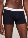 Blue 3-Pack Logo Trunks  Men